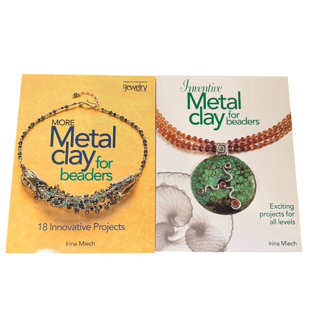 Metal Clay for Beaders Jewelry Making Books Irina Miech Inventive & More